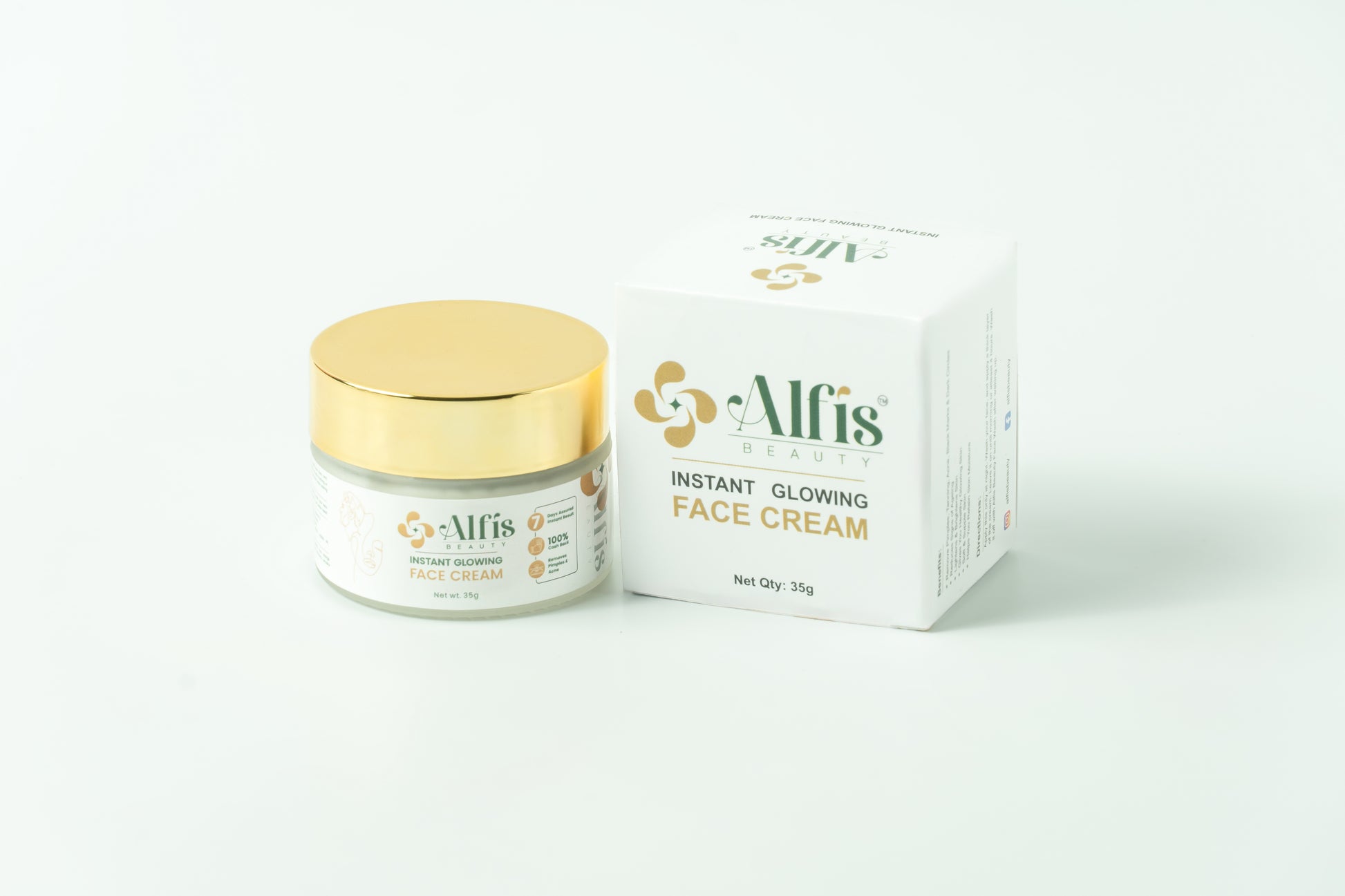 Alfis Beauty | Instant Glowing Cream | 35 G